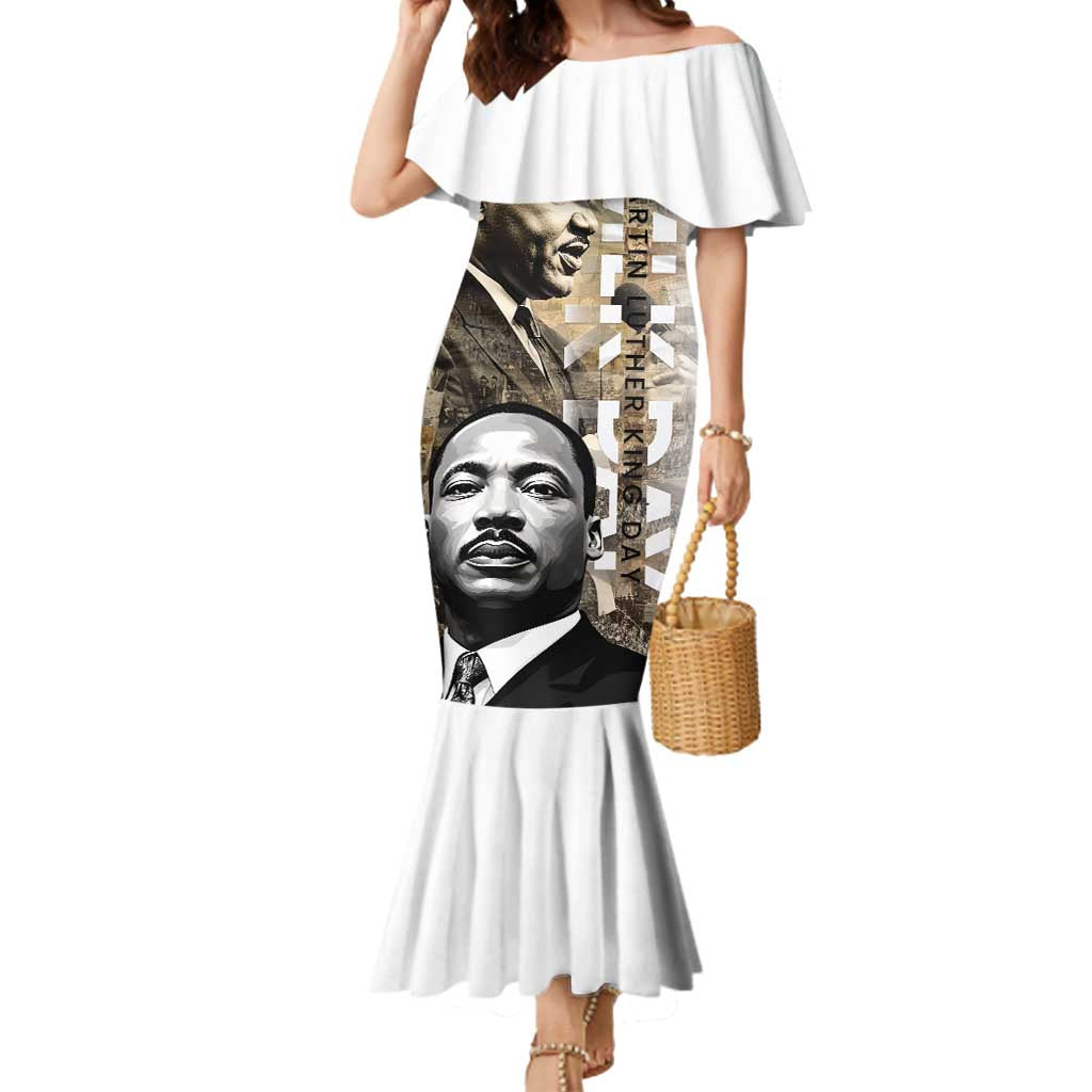 Martin Luther King Jr Day Mermaid Dress MLK His Dream Still Matters - Wonder Print Shop