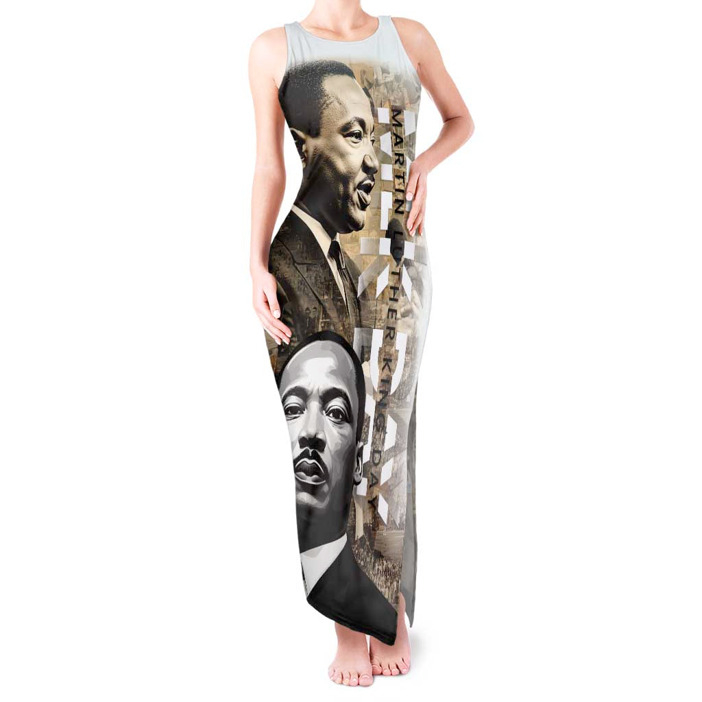 Martin Luther King Jr Day Tank Maxi Dress MLK His Dream Still Matters - Wonder Print Shop