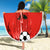 Equatorial Guinea Football Beach Blanket Come On Nzalang Nacional - Wonder Print Shop