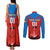 Equatorial Guinea Football Couples Matching Tank Maxi Dress and Long Sleeve Button Shirt Come On Nzalang Nacional - Wonder Print Shop