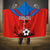 Equatorial Guinea Football Hooded Blanket Come On Nzalang Nacional