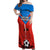 Equatorial Guinea Football Off Shoulder Maxi Dress Come On Nzalang Nacional - Wonder Print Shop