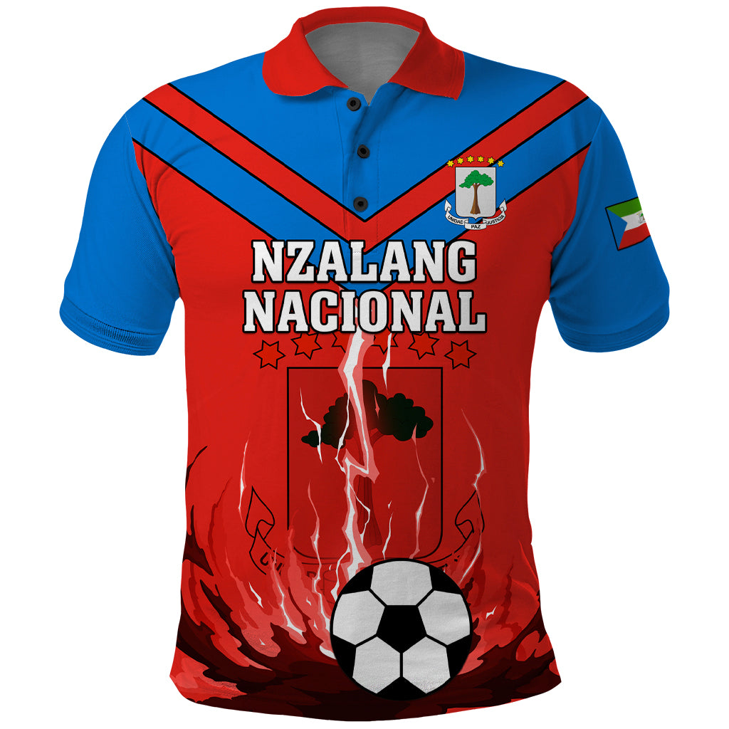 Equatorial Guinea Football Polo Shirt Come On Nzalang Nacional