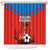 Equatorial Guinea Football Shower Curtain Come On Nzalang Nacional