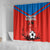 Equatorial Guinea Football Shower Curtain Come On Nzalang Nacional