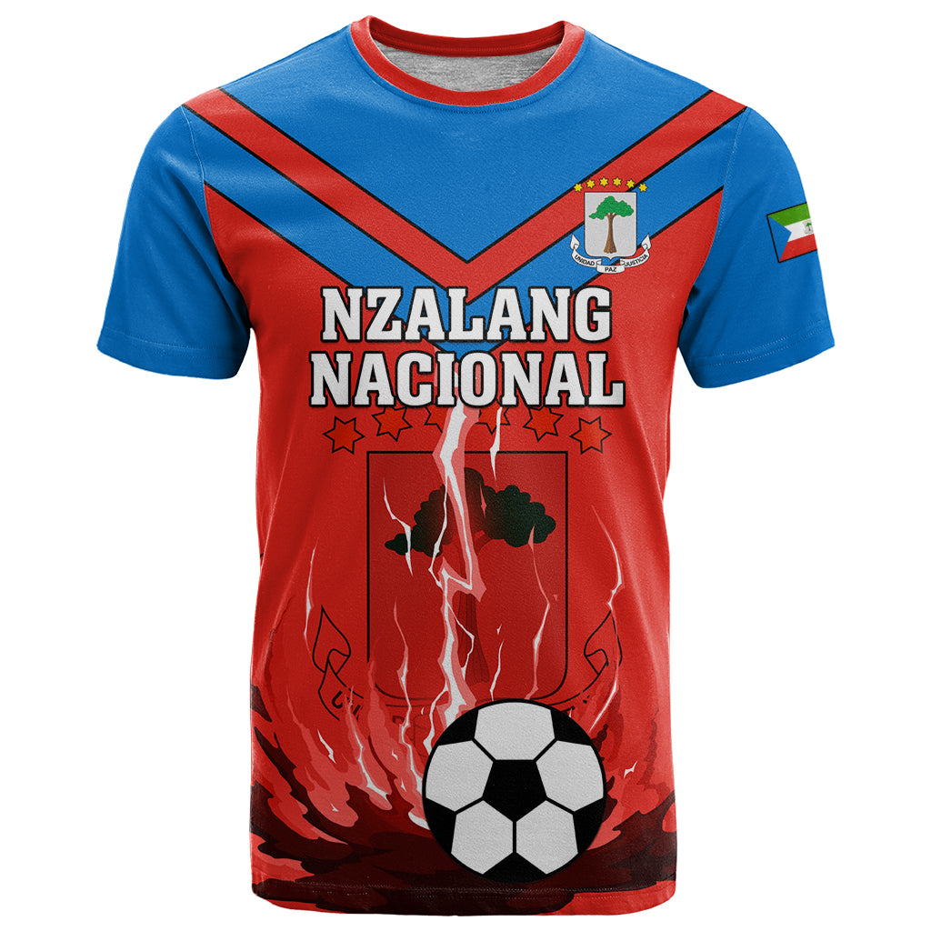 Equatorial Guinea Football T Shirt Come On Nzalang Nacional