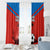 Equatorial Guinea Football Window Curtain Come On Nzalang Nacional - Wonder Print Shop