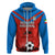 Equatorial Guinea Football Zip Hoodie Come On Nzalang Nacional - Wonder Print Shop