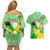 Saint Patrick Day Couples Matching Off Shoulder Short Dress and Hawaiian Shirt Shamrock To Do List - Wonder Print Shop