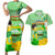 Saint Patrick Day Couples Matching Short Sleeve Bodycon Dress and Hawaiian Shirt Shamrock To Do List - Wonder Print Shop