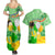 Saint Patrick Day Couples Matching Summer Maxi Dress and Hawaiian Shirt Shamrock To Do List - Wonder Print Shop