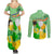 Saint Patrick Day Couples Matching Summer Maxi Dress and Long Sleeve Button Shirt Shamrock To Do List - Wonder Print Shop