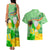 Saint Patrick Day Couples Matching Tank Maxi Dress and Hawaiian Shirt Shamrock To Do List - Wonder Print Shop