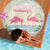 Bonaire Flamingos Beach Blanket Summer Time Beach Concept