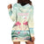 Personalised Bonaire Flamingos Hoodie Dress Summer Time Beach Concept