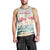 Personalised Bonaire Flamingos Men Tank Top Summer Time Beach Concept