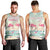 Personalised Bonaire Flamingos Men Tank Top Summer Time Beach Concept