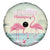 Bonaire Flamingos Spare Tire Cover Summer Time Beach Concept