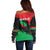 Personalised Martinique Off Shoulder Sweater La collectivite au service du pays