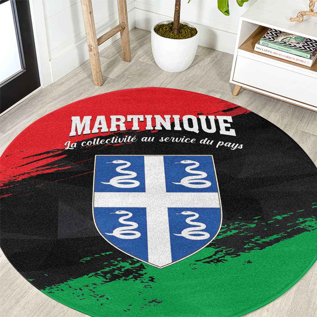 Martinique Round Carpet La collectivite au service du pays