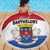 Saint Barthelemy Beach Blanket Ouanalao Coat of Arms