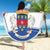 Saint Barthelemy Beach Blanket Ouanalao Coat of Arms