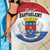 Saint Barthelemy Beach Blanket Ouanalao Coat of Arms