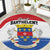 Saint Barthelemy Round Carpet Ouanalao Coat of Arms