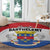 Saint Barthelemy Round Carpet Ouanalao Coat of Arms