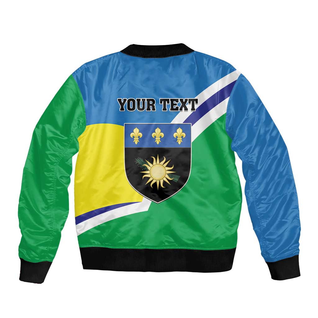 Personalised Guadeloupe Bomber Jacket Gwadloup Simple Style