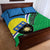 Guadeloupe Quilt Bed Set Gwadloup Simple Style