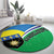 Guadeloupe Round Carpet Gwadloup Simple Style