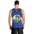 Personalised Curacao Men Tank Top Pais Korsou Coat of Arms