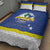 Curacao Quilt Bed Set Pais Korsou Coat of Arms