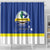 Curacao Shower Curtain Pais Korsou Coat of Arms