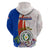 Paraguay Independence Day Zip Hoodie Passion Flower Vintage Antique Naduti - Wonder Print Shop