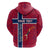 Norway Constitution Day Hoodie Norge Folk Pattern Flag Style - Wonder Print Shop