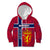 Norway Constitution Day Kid Hoodie Norge Folk Pattern Flag Style - Wonder Print Shop