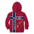 Norway Constitution Day Kid Hoodie Norge Folk Pattern Flag Style - Wonder Print Shop