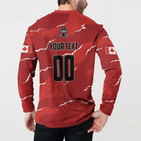 Custom Canada Lacrosse Button Sweatshirt National Summer Sport
