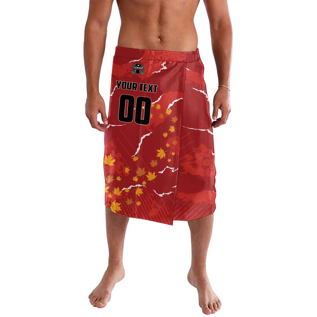 Custom Canada Lacrosse Lavalava National Summer Sport