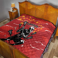 Canada Lacrosse Quilt National Summer Sport