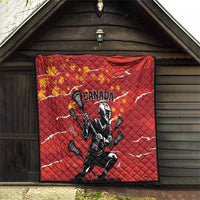 Canada Lacrosse Quilt National Summer Sport