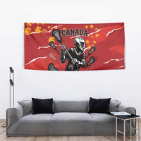 Canada Lacrosse Tapestry National Summer Sport