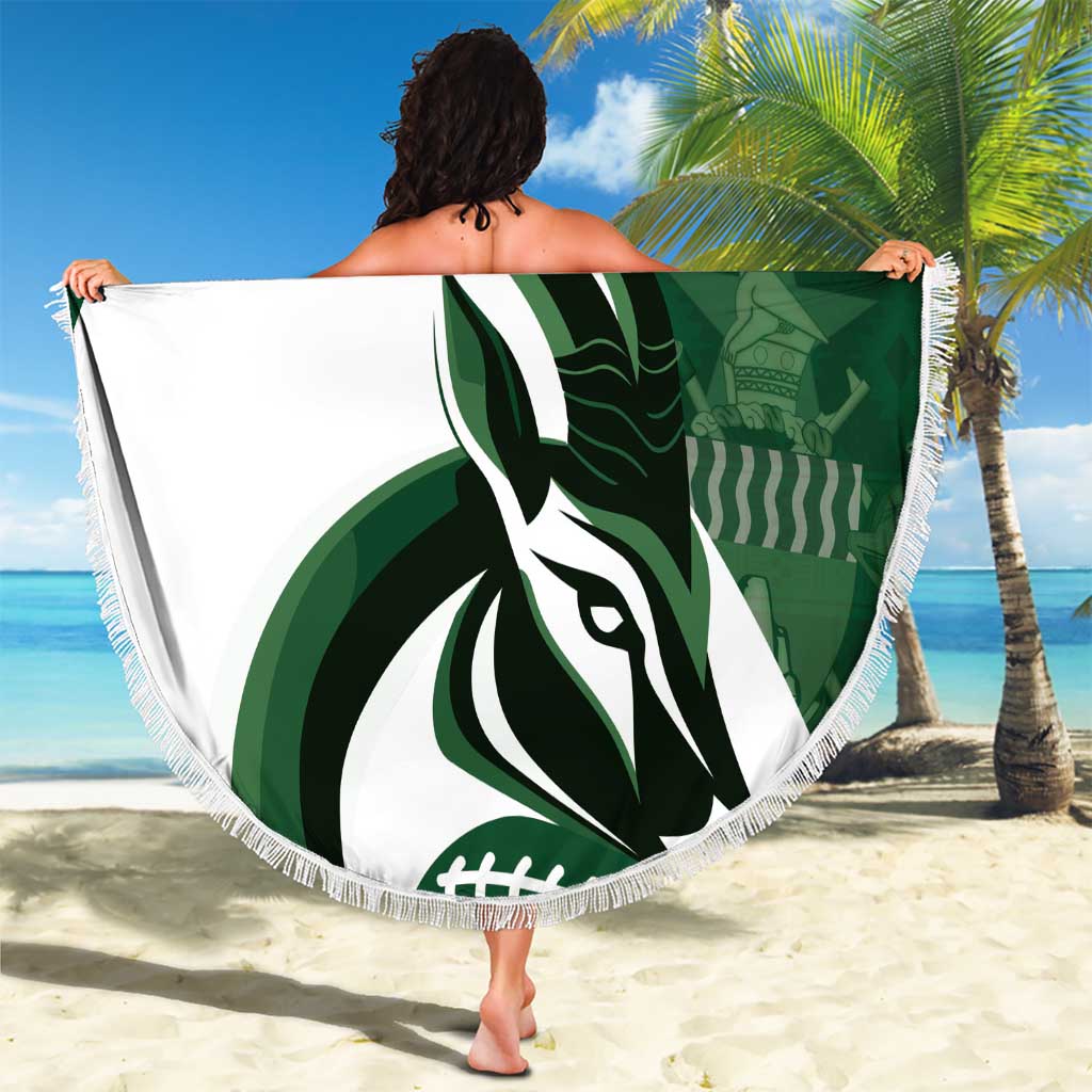 Rugby Zimbabwe Beach Blanket Sables Is The Champion - Wonder Print Shop