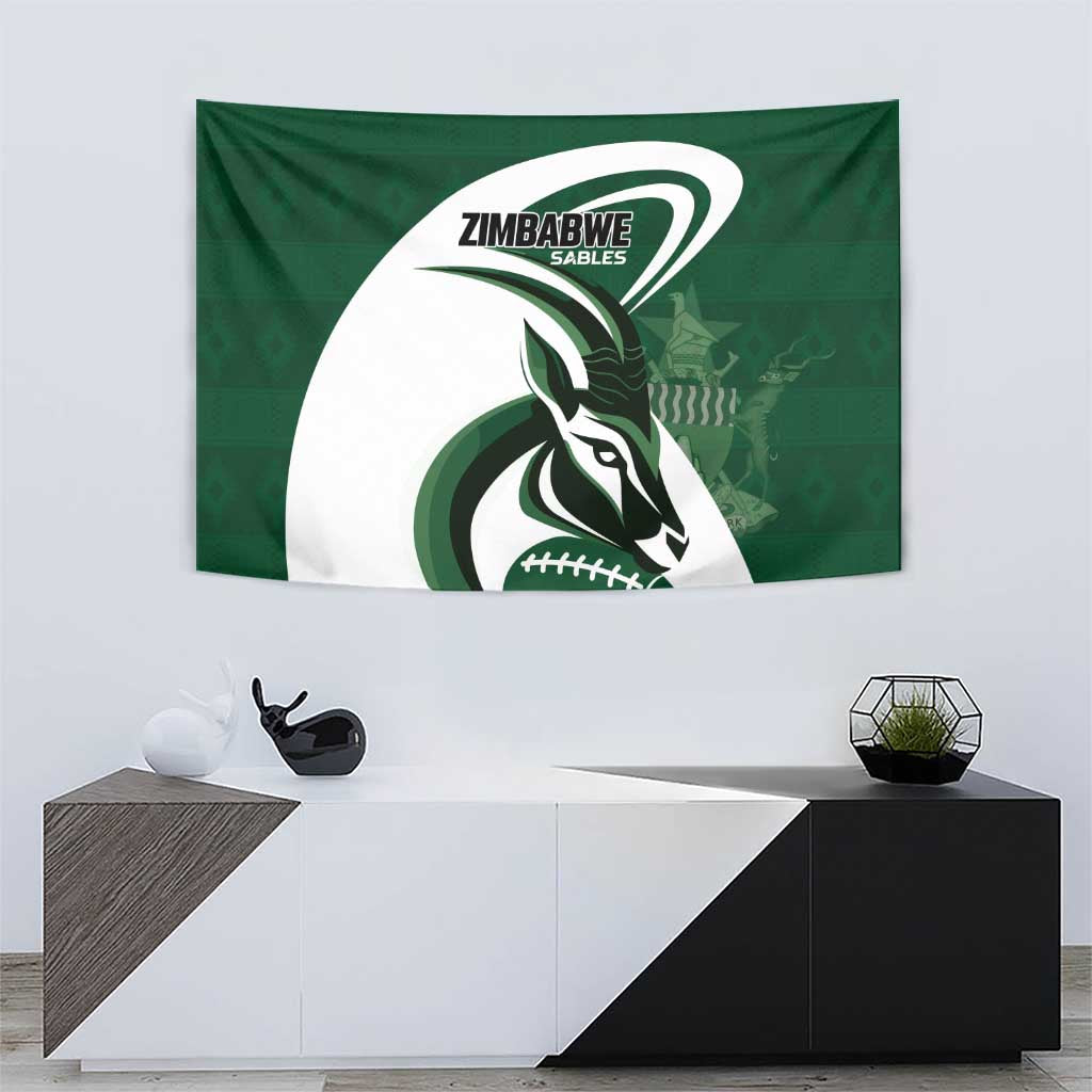 Rugby Zimbabwe Tapestry Sables Is The Champion - Wonder Print Shop