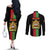 malawi-couples-matching-off-the-shoulder-long-sleeve-dress-and-long-sleeve-button-shirts-with-coat-of-arms-flag-style