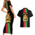 Malawi Couples Matching Short Sleeve Bodycon Dress and Hawaiian Shirt With Coat Of Arms Flag Style - Wonder Print Shop