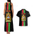 Malawi Couples Matching Tank Maxi Dress and Hawaiian Shirt With Coat Of Arms Flag Style - Wonder Print Shop