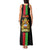 Malawi Tank Maxi Dress With Coat Of Arms Flag Style - Wonder Print Shop